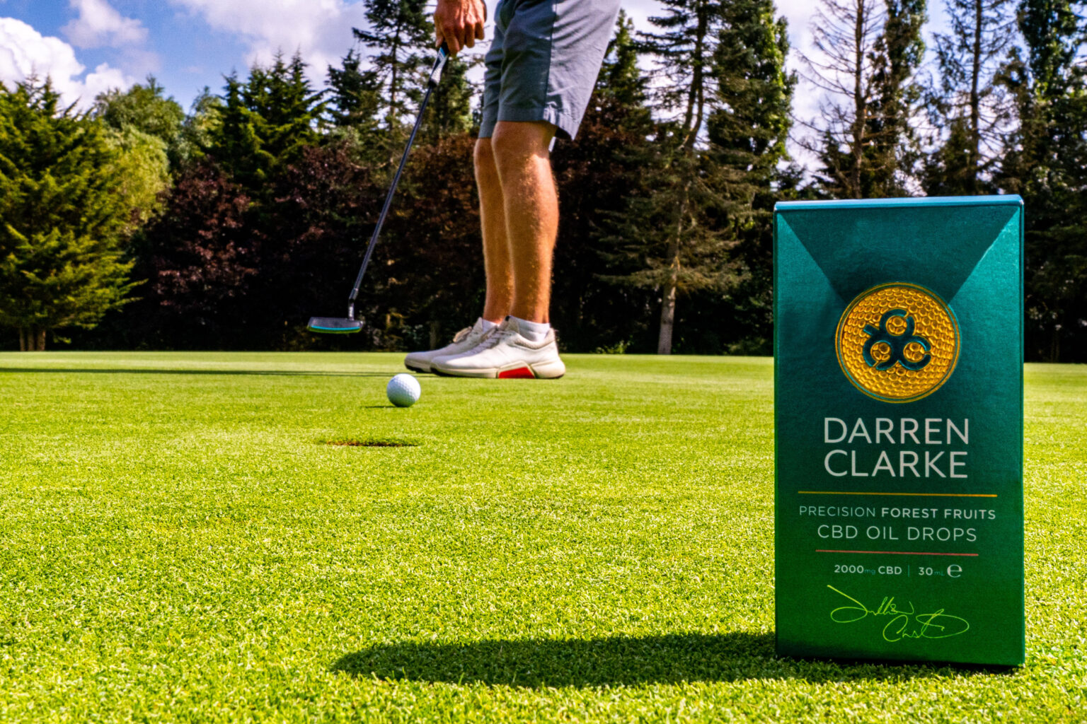 Groundbreaking study proves benefits of Darren Clarke CBD on golf